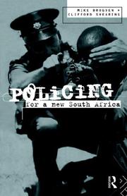 Cover of: Policing for a New South Africa