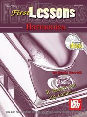 Cover of: Mel Bay First LEssons Harmonica