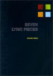 Cover of: Seven Lyric Pieces