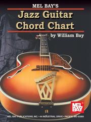 Cover of: Mel Bay Jazz Guitar Chord Chart by William Bay