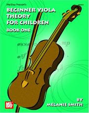 Mel Bay Beginner Viola Theory for Children, Book One