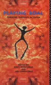 Cover of: Playing Boal: Theatre of the Oppressed Anthology