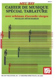 Cover of: Guitar Tablature Book: French Edition