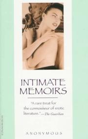 Cover of: Intimate Memoirs (Erotic Classics)