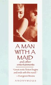 Cover of: A Man With a Maid: And Other Entertainments