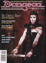 Cover of Dungeon Adventures Magazine, No 70