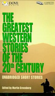 Cover of: Greatest Western Stories of the 20th Century