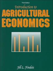 Cover of: Introduction to Agricultural Economics