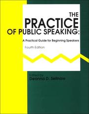 Cover of: The Practice of Public Speaking: A Practical Guide for Beginning Speakers