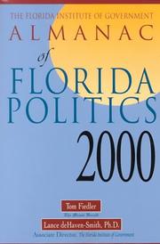 Cover of: Florida Institute of Government: Almanac of Florida Politics