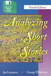 Cover of: Analyzing Short Stories