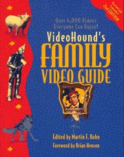 Cover of: VideoHound's Family Video Guide