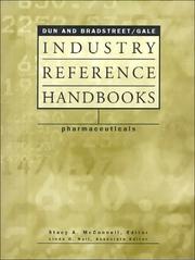 Cover of: Pharmaceuticals (Dun and Bradstreet/Gale Industry Reference Handbooks)