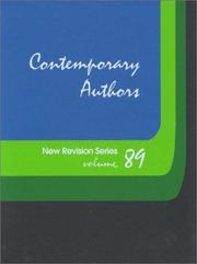 Cover of: Contemporary Authors New Revision, Vol. 89