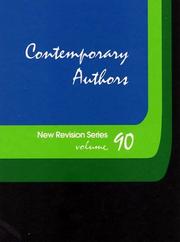 Cover of: Contemporary Authors New Revision, Vol. 90
