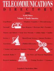 Cover of: Telecommunications Directory (Telecommunications Directory, 2001)