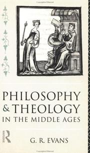 Cover of: Philosophy and theology in the Middle Ages