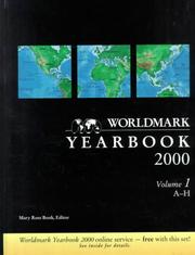 Cover of: Worldmark Yearbook 2000 (Worldmark Yearbook)