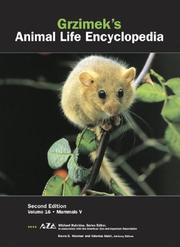 Cover of: Grzimeks Animal Life Encyclopedia | 