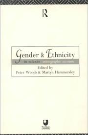 Cover of: Gender and ethnicity in schools by edited by Peter Woods and Martyn Hammersley.