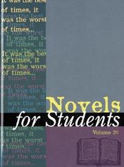 Cover of: Novels for Students: Presenting Analysis, Context, and Criticism on Commonly Studies Novels (Novels for Students)