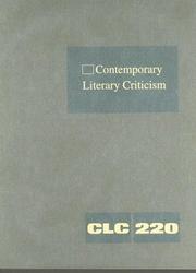 Cover of: Contemporary Literary Criticism by Jeffrey W. Hunter