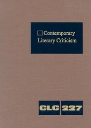 Cover of: Contemporary Literary Criticism by Jeffrey W. Hunter