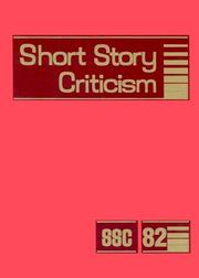 Cover of: Short Story Criticism: Criticism of the Works of Short fiction Writers (Short Story Criticism)