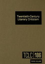 Cover of: Twentieth-Century Literary Criticism (Twentieth Century Literary Criticism) by 