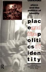 Cover of: Place and the politics of identity