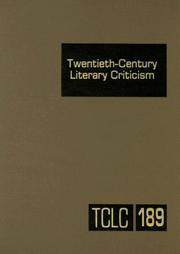 Twentieth-Century literary criticism by Thomas J. Schoenberg, Lawrence J. Trudeau