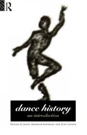 Cover of: Dance History by Janet Layson