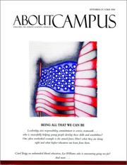 Cover of: About Campus by Patricia M. King, Jon C. Dalton