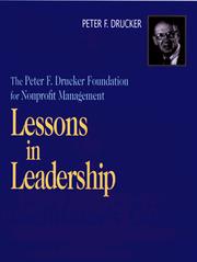 Cover of: Lessons In Leadership; Facilitator's Guide