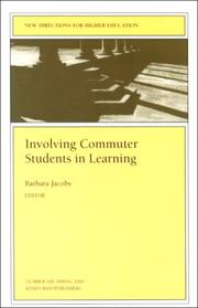 Involving Commuter Students in Learning by Jacoby and Associates