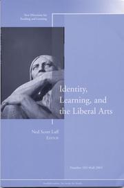 Cover of: Identity, Learning, and the Liberal Arts: New Directions for Teaching and Learning (J-B TL Single Issue Teaching and Learning)