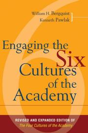 Cover of: Engaging the Six Cultures of the Academy