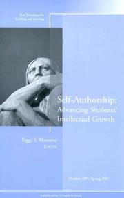 Cover of: Self-Authorship: Advancing Students' Intellectual Growth by Peggy S. Meszaros