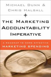 Cover of: The Marketing Accountability Imperative: A Roadmap to Effective and Efficient Marketing Spending