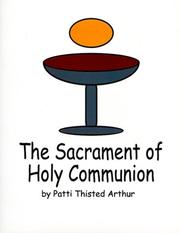 Cover of: A Sacrament of Holy Communion: A Study Guide for Young People