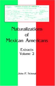 Cover of: Naturalizations of Mexican Americans: Extracts