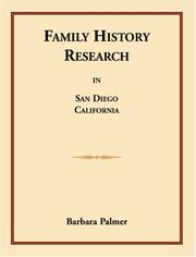 Cover of: Family History Research in San Diego, California