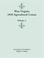 Cover of: West Virginia 1850 Agricultural Census, Volume 1