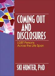 Cover of: Coming Out and Disclosures | Ski Hunter