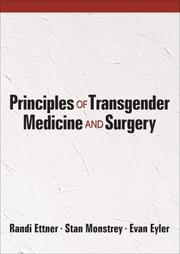 Cover of: Principles of Transgender Medicine and Surgery (Haworth Press Human Sexuality)