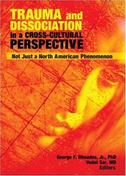 Cover of: Trauma And Dissociation in a Cross-cultural Perspective by 
