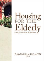 Cover of: Housing for the Elderly: Policy and Practice Issues