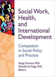 Cover of: Social Work, Health, and International Development by 