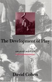 The development of play by Cohen, David, David Cohen