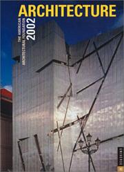 Cover of: Architecture 2002 Engagement Calendar